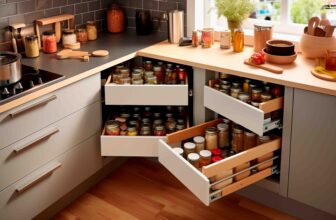 how to organize kitchen cabinets