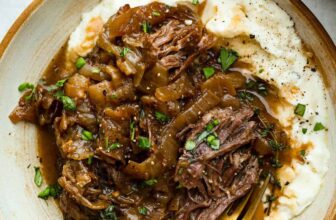 The BEST French Onion Pot Roast Recipe