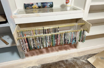 DIY Necklace Organizer (Please Help Me Finish Or I...