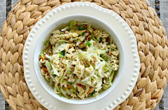 DELICIOUS Ramen Noodle Slaw Salad Recipe | Thrifty...