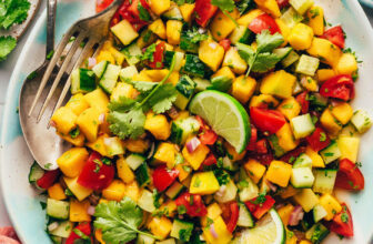 Easy Mango Cucumber Salad – Minimalist Baker...