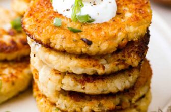 Cauliflower Fritters Recipe | The Recipe Critic