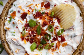 10-Minute Crack Dip Recipe with Bacon, Cheese, and...
