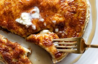 Single Serve Cottage Cheese Pancake