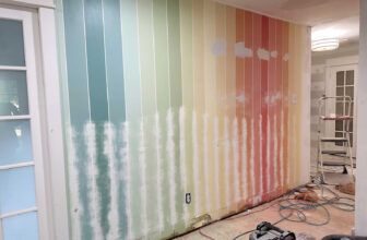 Bedroom And Foyer Progress – The Stripes Are...