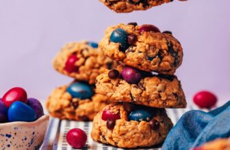 Easy Gluten-Free Monster Cookies (Vegan, Flourless...