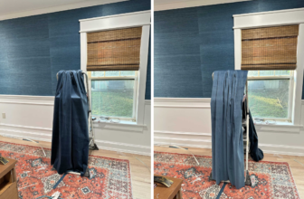 Bedroom Drapery Options (One Fabric, Two Options, ...