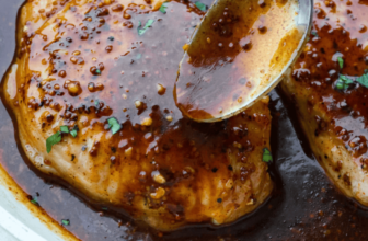 Skillet Honey Mustard Pork Chops Ready in 30 Minut...