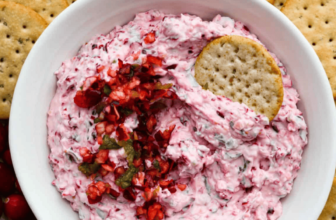 Cranberry Jalapeño Dip (Easy Holiday Appetizer)