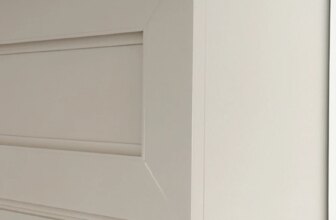 DIY Custom Range Hood With Shelf and Brass Tipping...