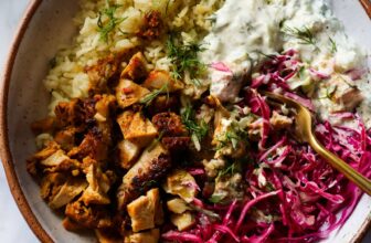 Trader Joe’s Chicken Shawarma with Lemon Ric...