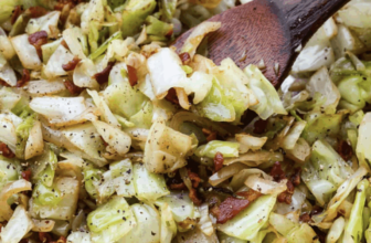 Southern Fried Cabbage with Bacon