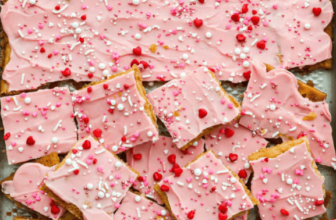 Valentine’s Day Crack (Sweet & Salty Toffee...