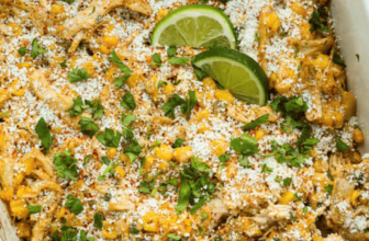 Mexican Street Corn Chicken Casserole with Eloté ...