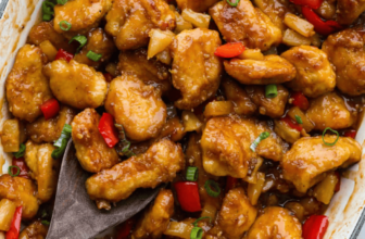 Baked Sweet Hawaiian Chicken with Pineapple