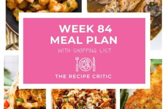 Easy Weekly Meal Plan (Family-Friendly Dinner Idea...