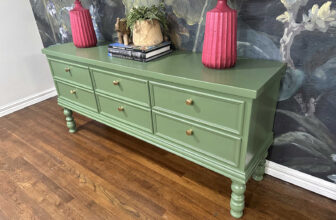 Entryway Console Table Makeover – Before And...