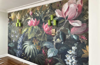 Entryway Progress – The Floral Wallpaper Mur...