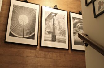 Staircase Makeover With Wood Accents and Photo Gal...