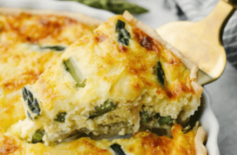 Asparagus Quiche Recipe (Easy Spring Brunch)