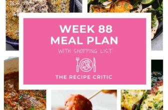 Weekly Meal Plan #88 (Five Easy Dinners + Free Sho...