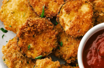 Crispy Parmesan Fried Zucchini Recipe