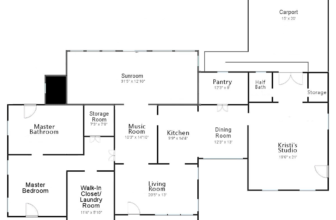 The Potential For A Third Bathroom (And A Second F...