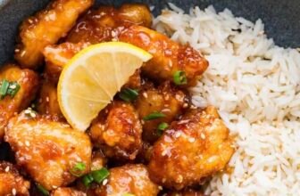 Chinese Lemon Chicken with Sweet and Tangy Sauce