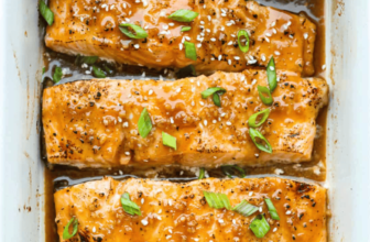 Maple Glazed Salmon (Easy Sweet and Savory Dinner)