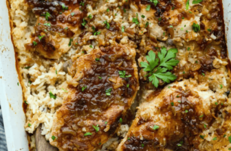 No Peek Chicken and Rice Casserole Recipe