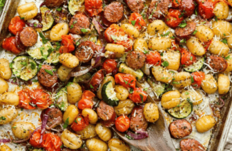 Sheet Pan Gnocchi with Sausage and Vegetables| The...