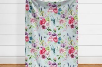 Dining Room Updates – Drapery Floral Fabric ...