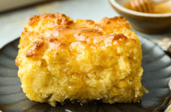 Butter Swim Cornbread with Creamed Corn