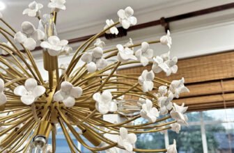 My Finished Dining Room DIY Air-Dry Clay Flower Ch...