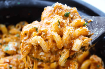 Crockpot Creamy Chicken Pasta Recipe