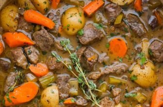 Apple Cider Beef Stew