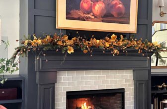Our Full and Beautiful Fall Mantel {Free From the ...