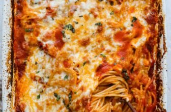 No Boil Spaghetti Bake